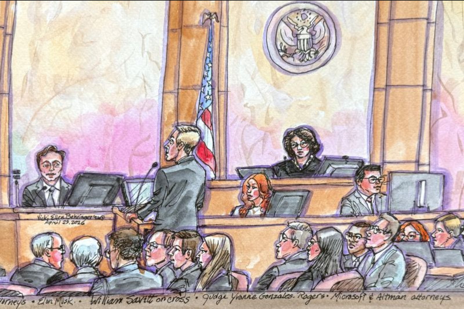 Musk Returns to Stand as Cross-Examination Resumes in OpenAI Lawsuit
