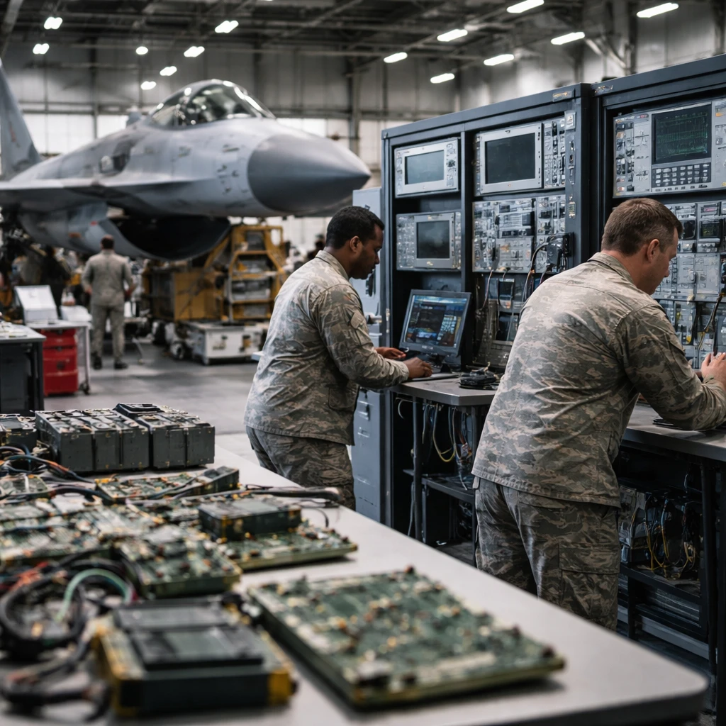 BAE Systems Secures Up to $98.9M Air Force IDIQ for F-16 Avionics Sustainment
