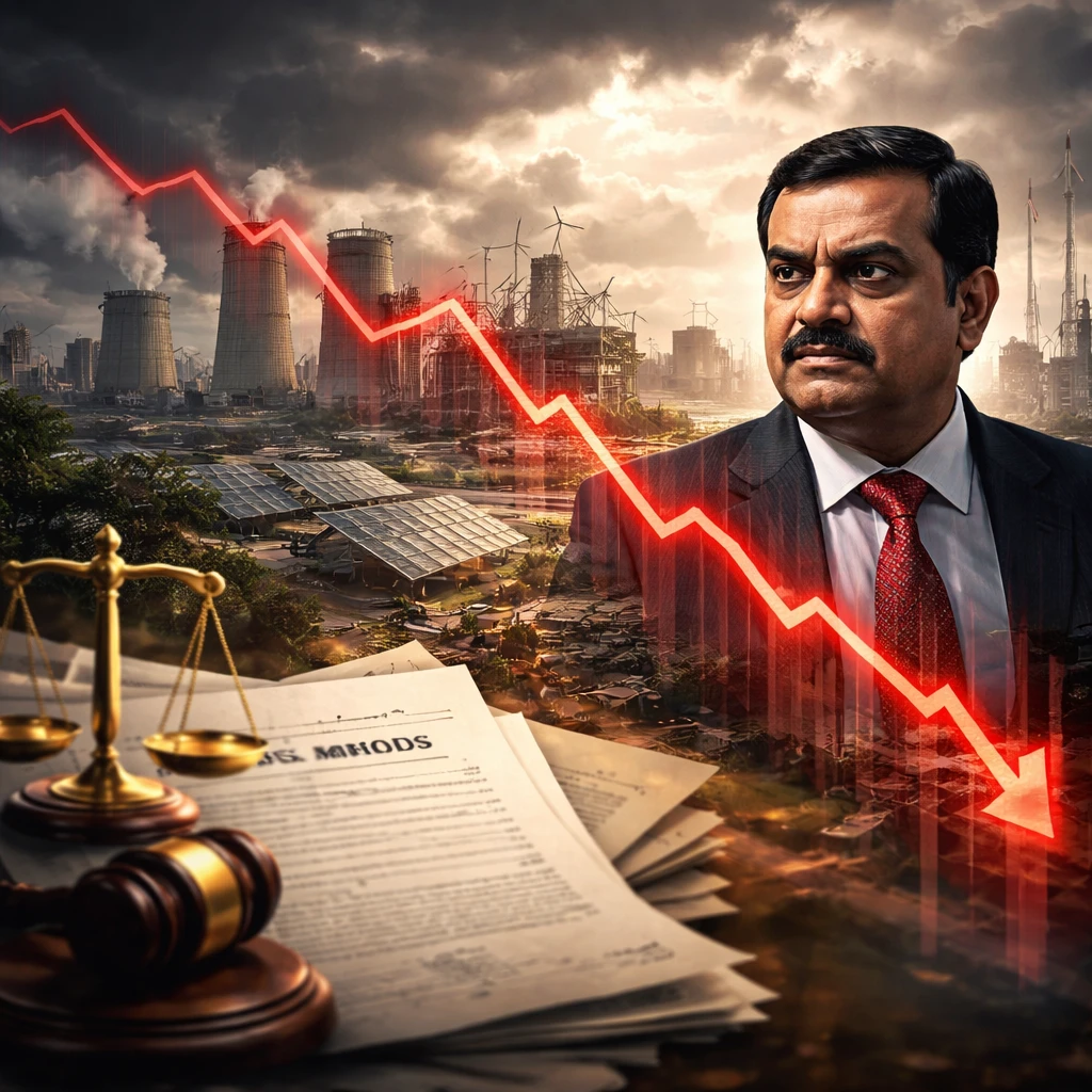 Adani Group Faces Market Setback as SEC Seeks Court Approval to Serve Legal Summons