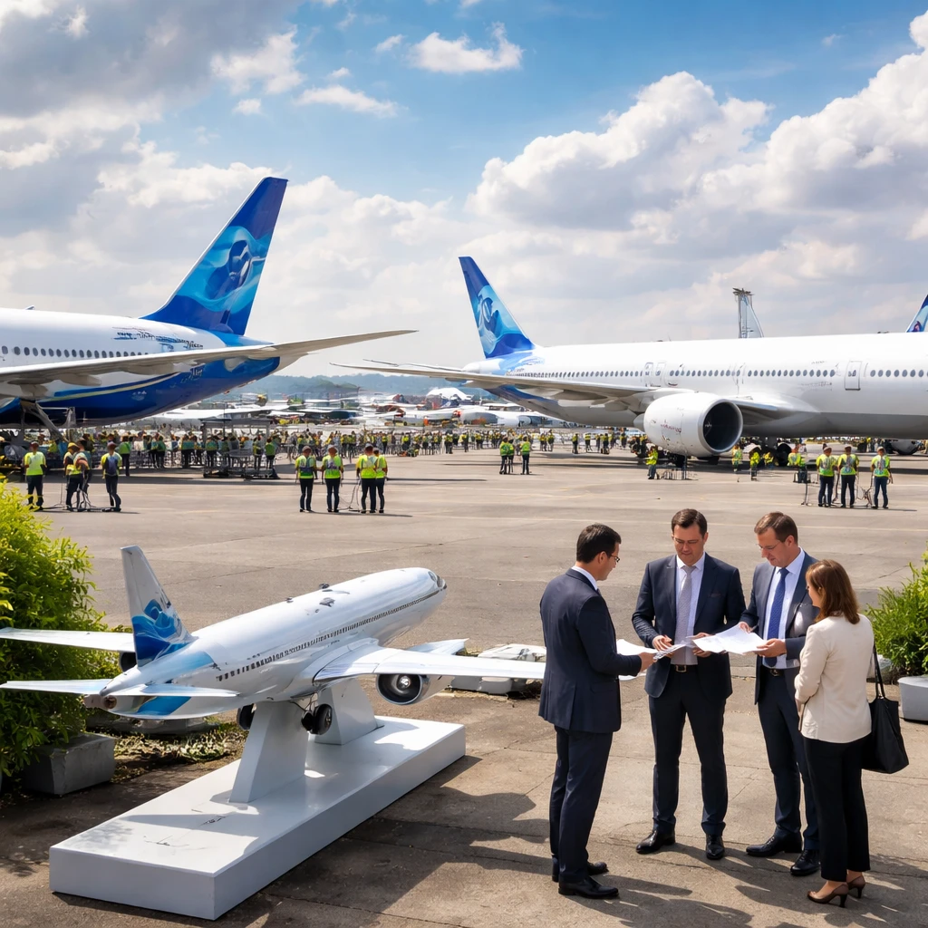 Boeing Narrowly Tops Airbus as Farnborough Order Momentum Remains Muted