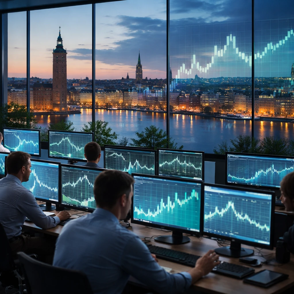 OMX Stockholm 30 touches record as Swedish market closes higher