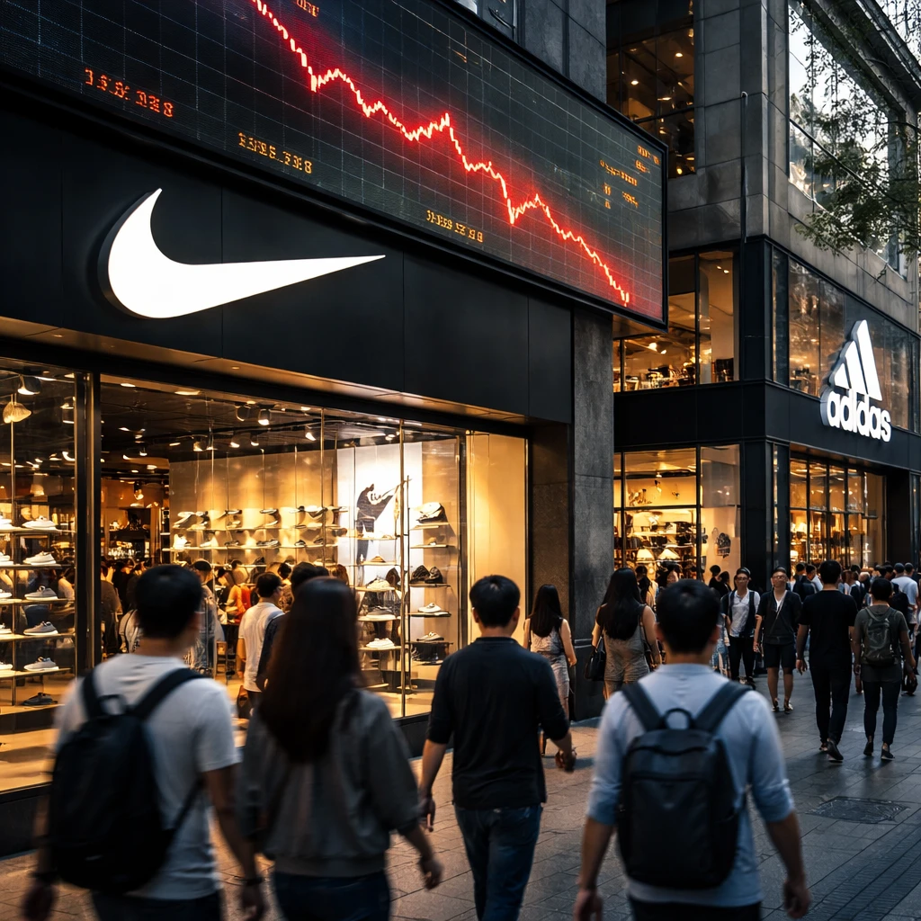Nike's China Overhaul Deepens Share Slump as Adidas Capitalizes
