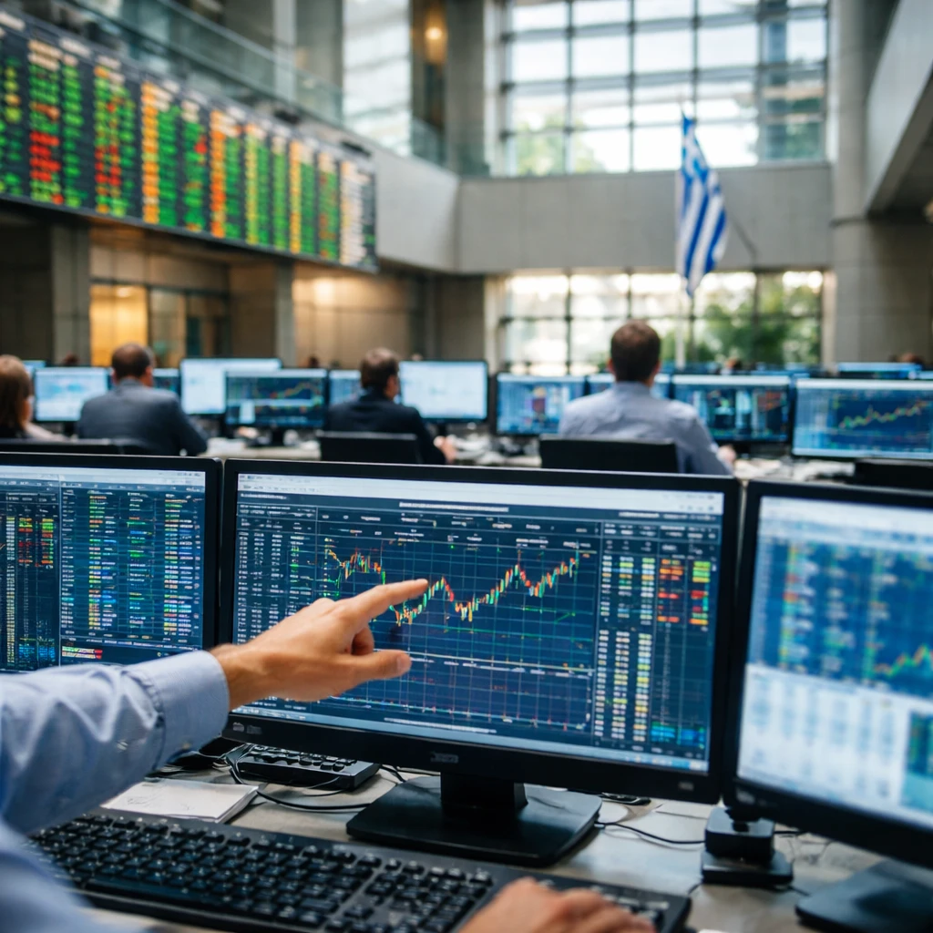 Athens bourses inch up as construction, travel and tech stocks lead gains