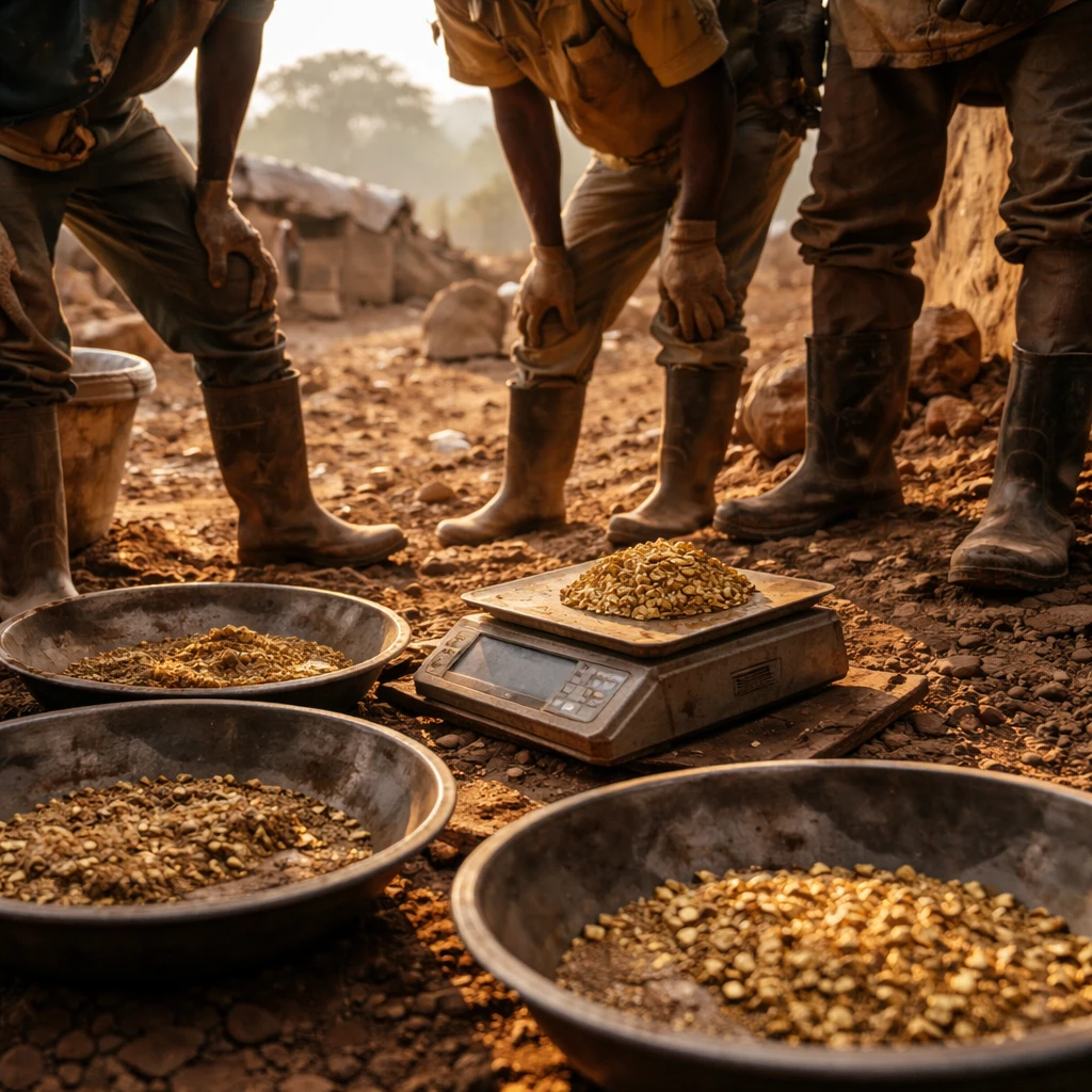 Ghana’s Small-Scale Gold Purchases Signal Potential Repeat of 2025 Peak