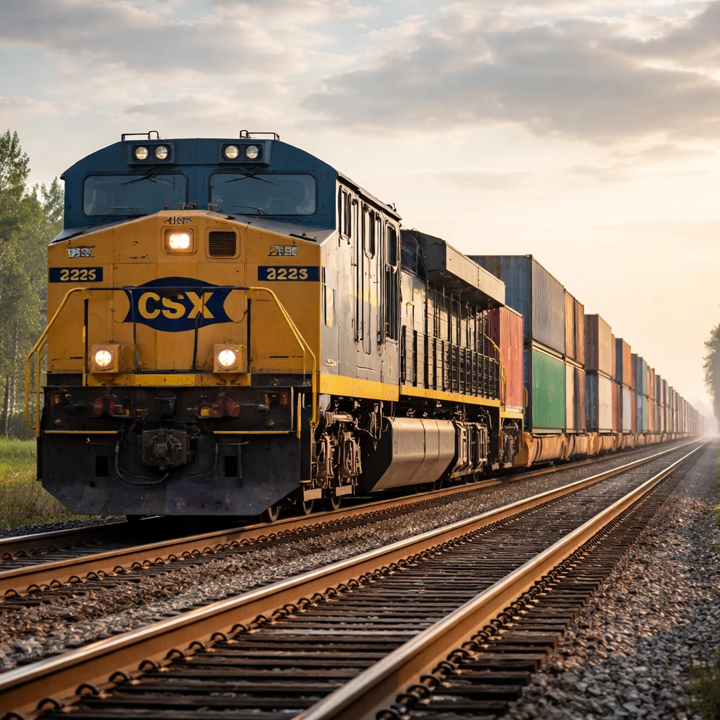 RBC Capital Revises CSX Stock Price Target Amid Modest Freight Demand