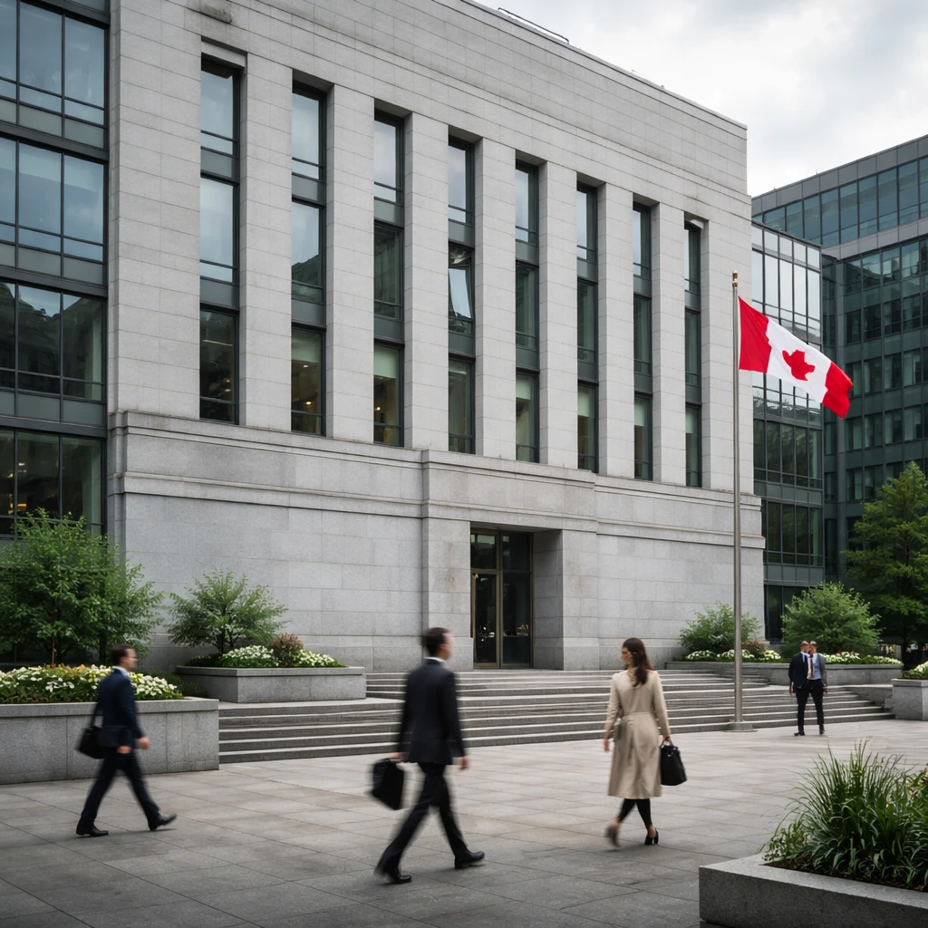Bank of Canada Says Economy Is Weak but Stops Short of Calling a Recession