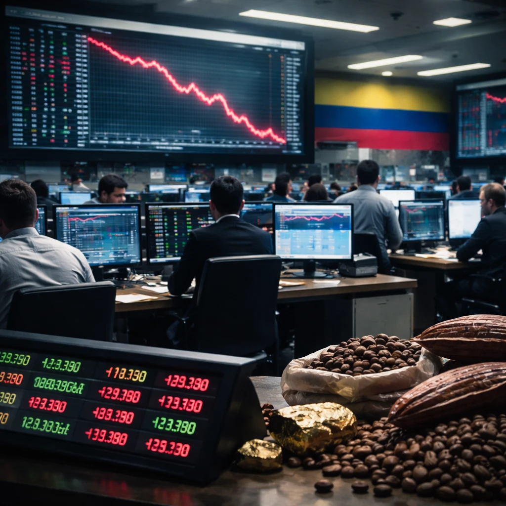 Colombian equities retreat as COLCAP posts nearly 1% drop to three-month low