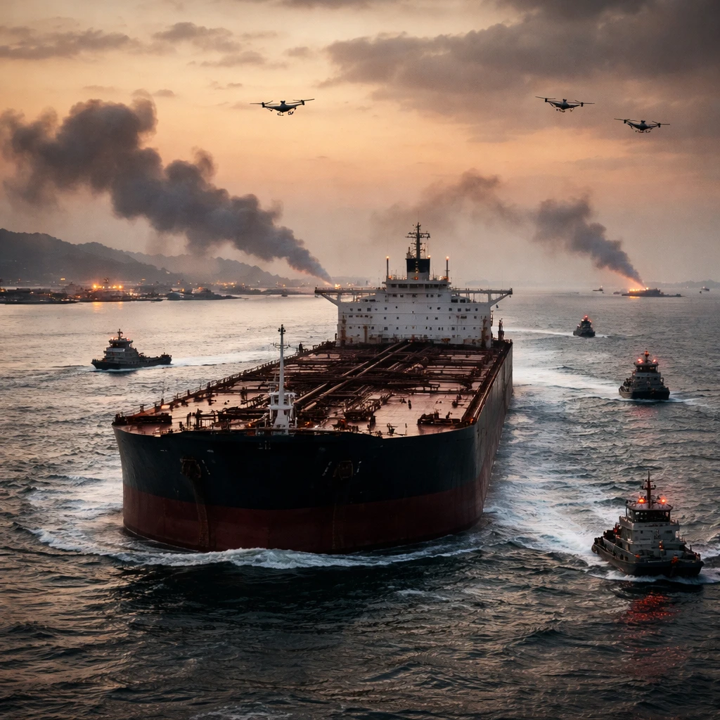 Oil Prices Climb Over 3% as Iran Announces Strait of Hormuz Closed