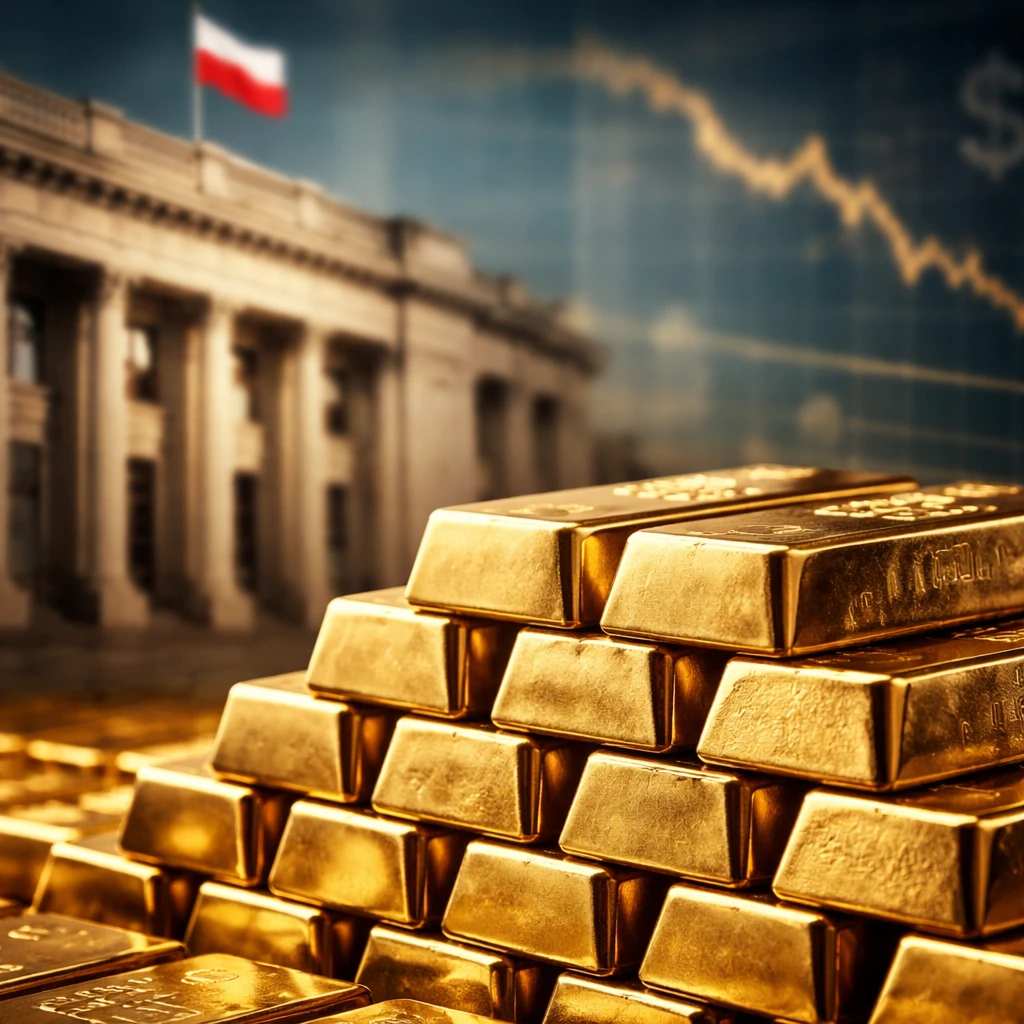 Poland’s central bank steps up bullion purchases, acquiring 82 tons so far in 2026