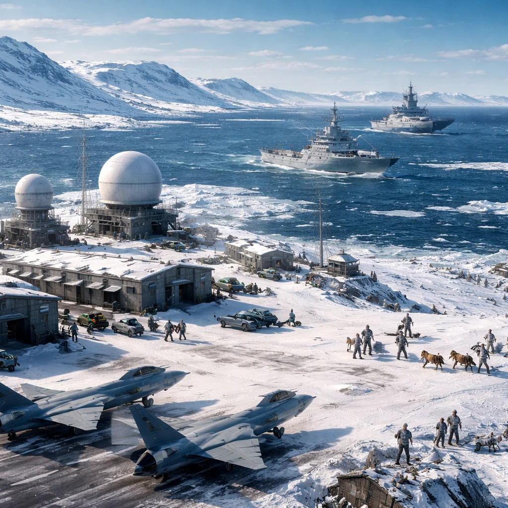 Military Presence and Strategic Assets Across the Arctic Region