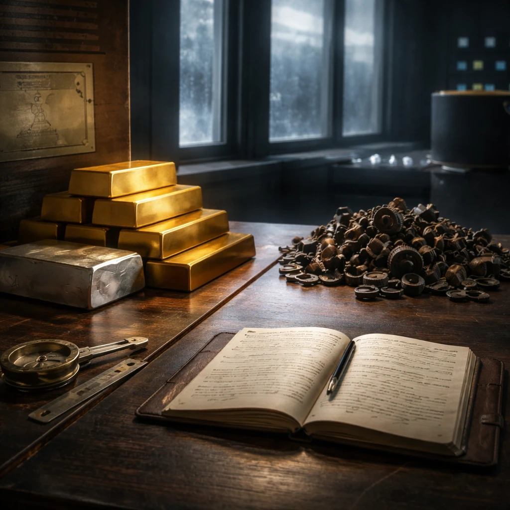 Close: A Risk Tape With a Hard-Asset Accent