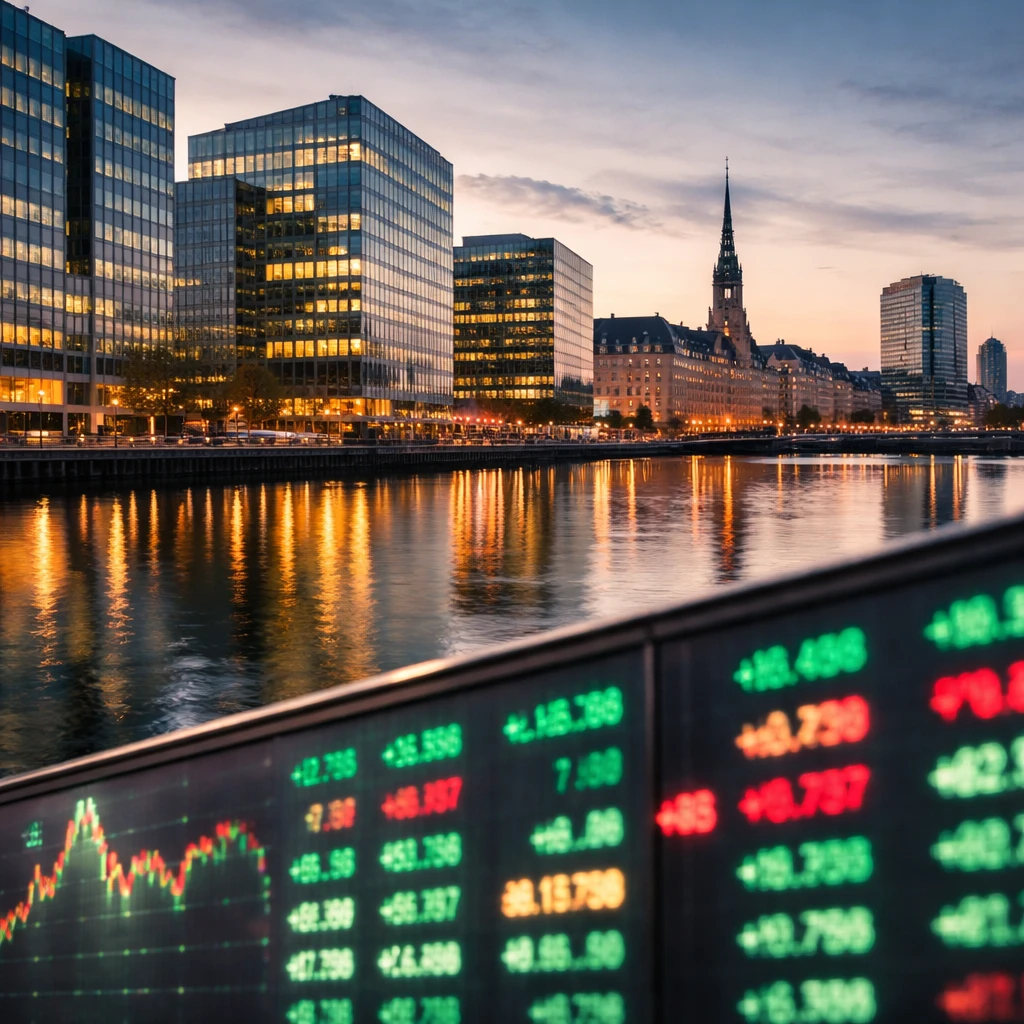 Copenhagen Stocks Finish Higher as OMX Copenhagen 20 Gains 0.22%