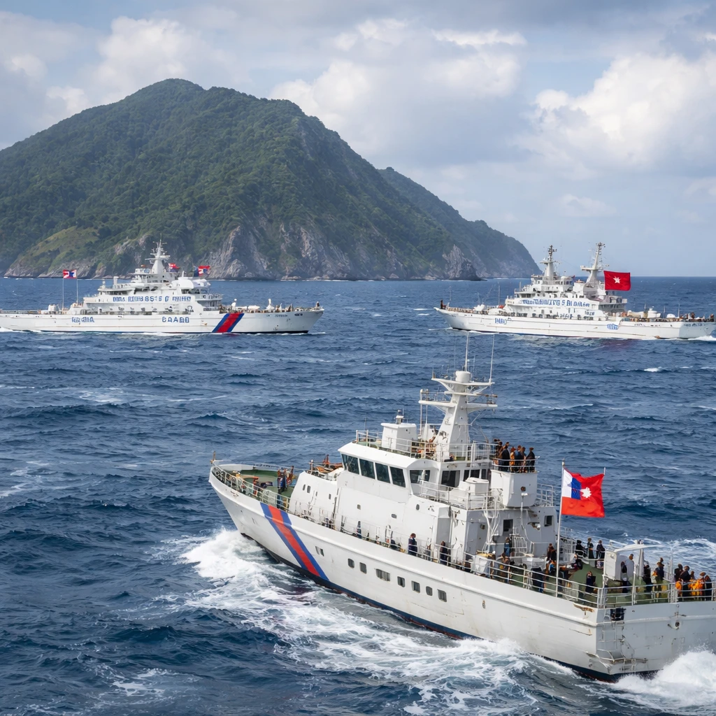 Chinese Coast Guard Patrols East of Taiwan Prompt Taipei Rebuke