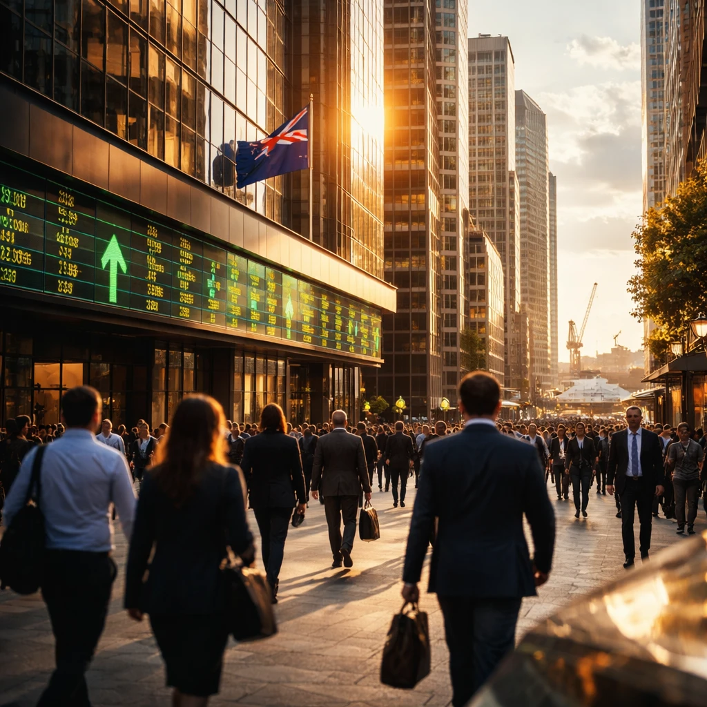Australian Shares Climb as Mining and Materials Drive S&P/ASX 200 to One-Month High
