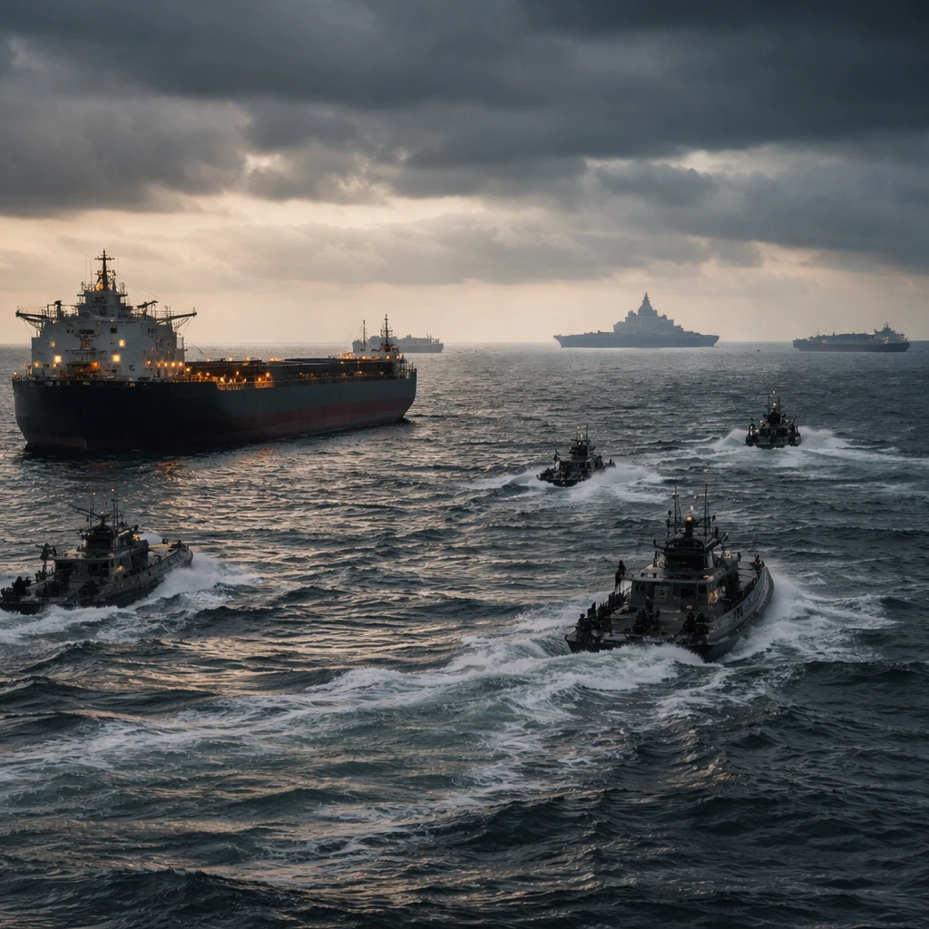 Strait of Hormuz crisis intensifies as U.S. blockade halts commercial traffic