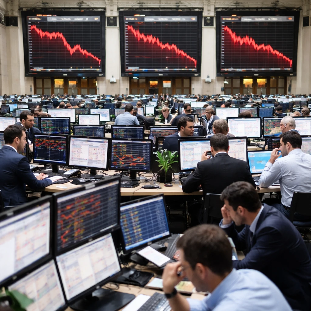 Spanish Stock Market Falls Amid Sector Losses; IBEX 35 Closes 0.67% Lower