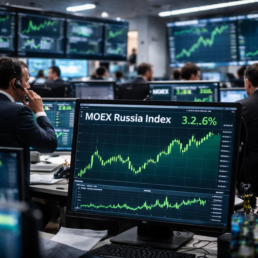 Moscow Stocks Climb; MOEX Russia Index Up 3.26% as Commodity and Energy Names Lead