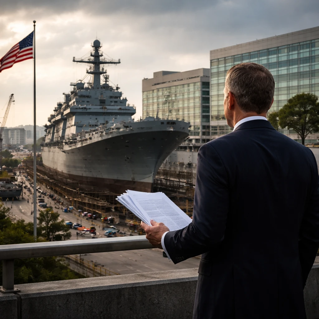 Huntington Ingalls Executive Sells $736,848 in Stock; Company Posts Q4 Beats and Analyst Target Adjustments