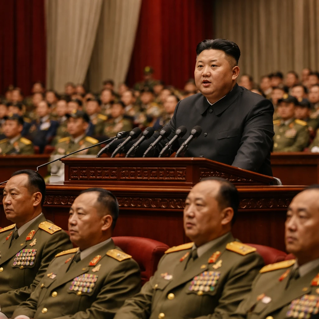 Kim Jong Un Praises Troops in Overseas Operations During Founding Anniversary