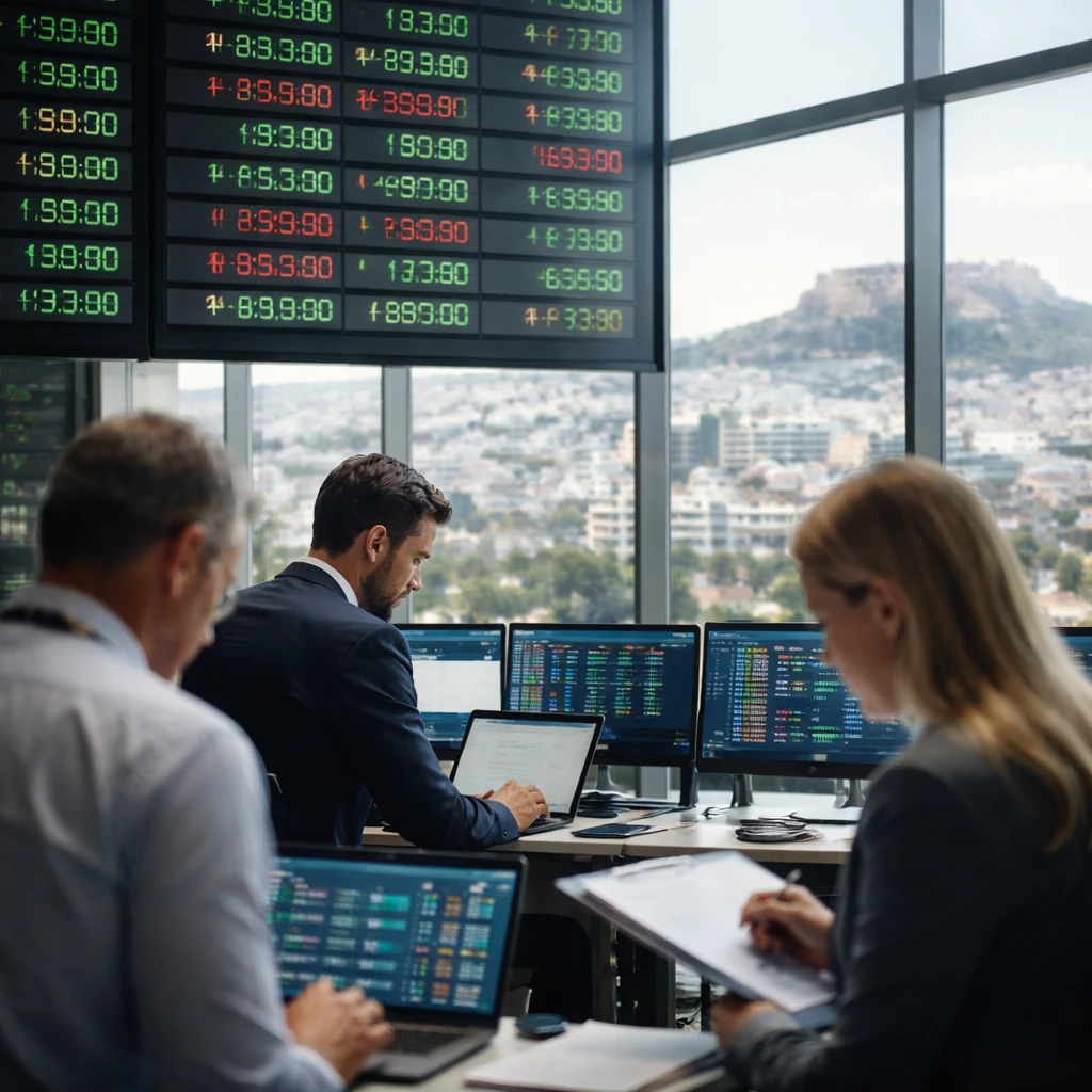 Athens market edges lower as Telecoms, Household and Basic Resources weigh