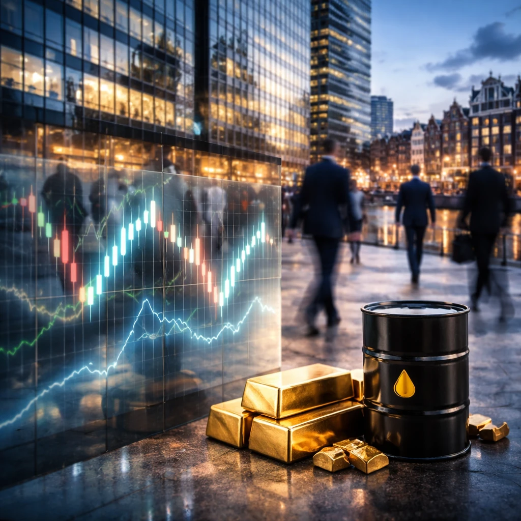 AEX Inches Higher as Materials, Telecoms and Oil & Gas Drive Gains