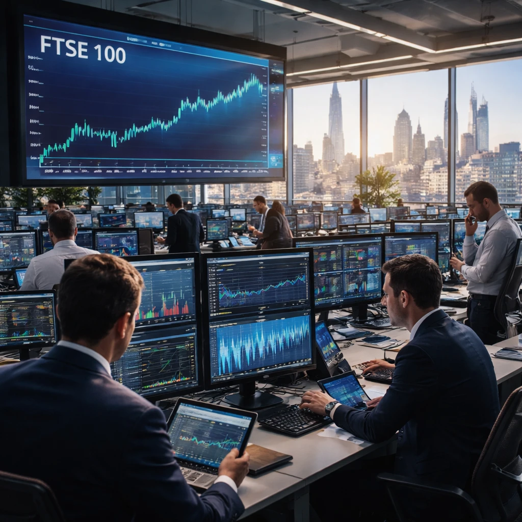 UK Stocks Climb as Global Tech Rebound Spurs Risk Appetite