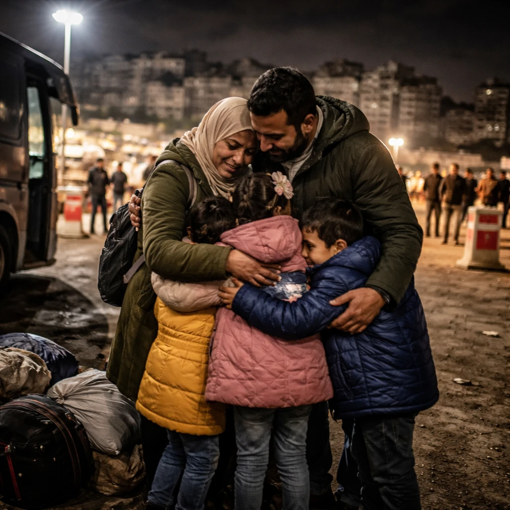 Returning to Gaza: A Family’s Long-Awaited Reunion Amid Widespread Destruction