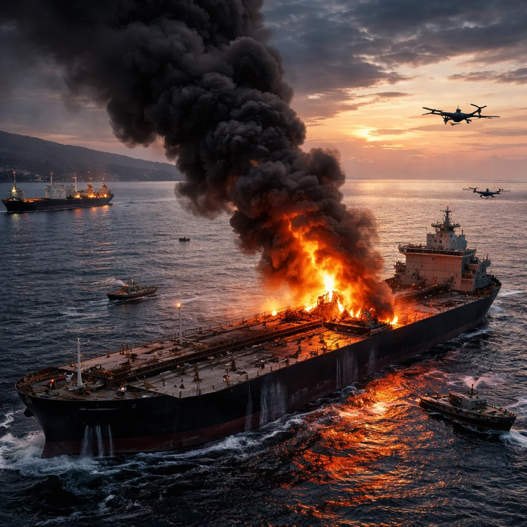 Houthis Claim Missile and Drone Strikes on Two Saudi Tankers as Mideast Violence Escalates