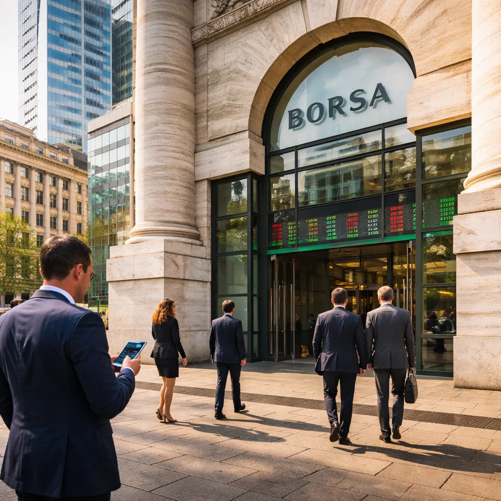 Milan Stocks Close Higher as Travel, Financials and Health Names Lead Gains