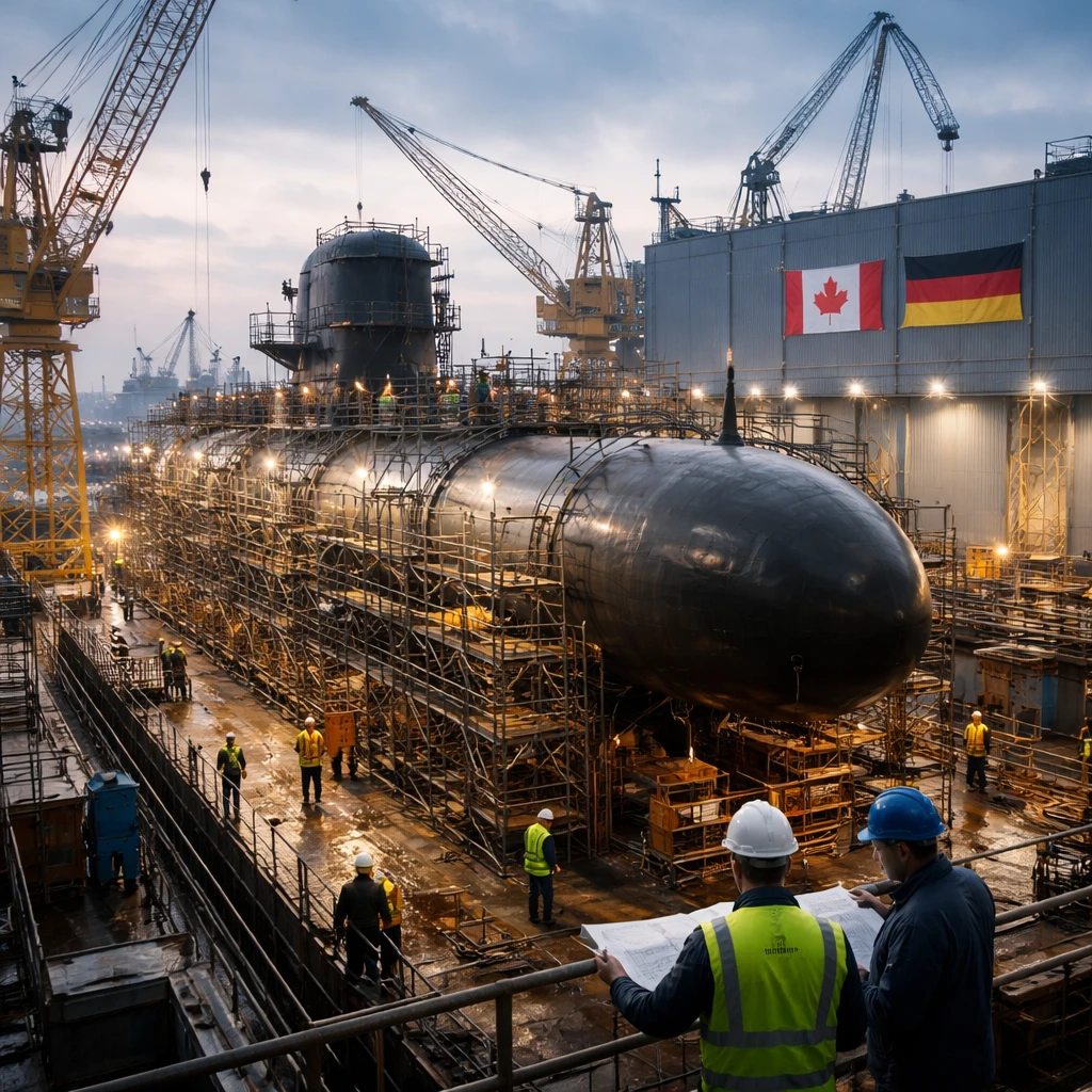 Germany Says It Expects ThyssenKrupp-Led Bid to Win Canada Submarine Contract