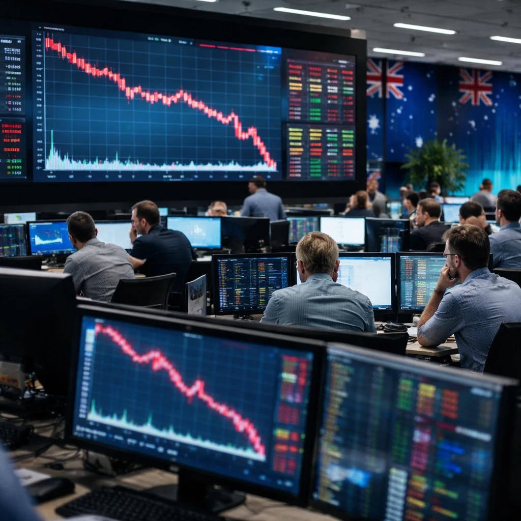 Australian equities end lower as mining and tech drag S&P/ASX 200 down 0.62%