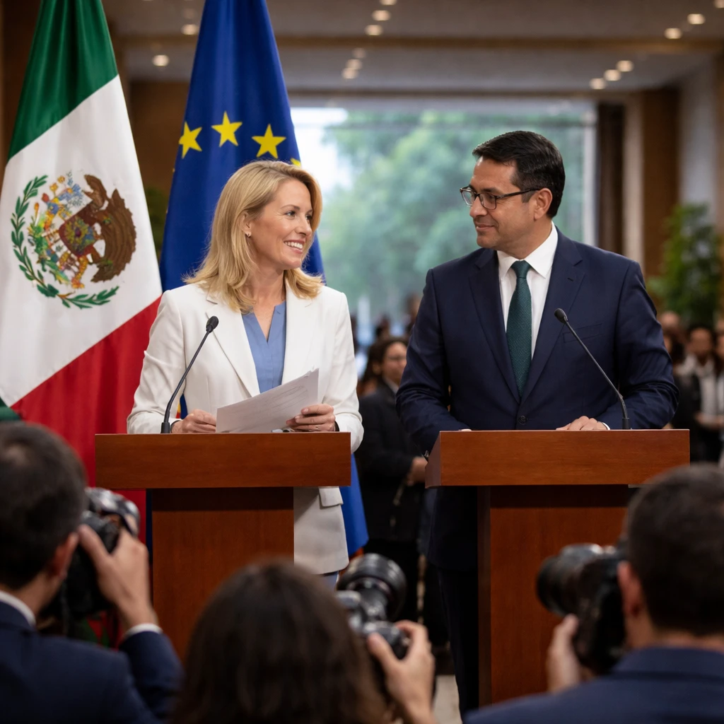 Mexico and EU Set to Sign Pact Aimed at Diversifying Trade and Curtailing Supply Chain Risks