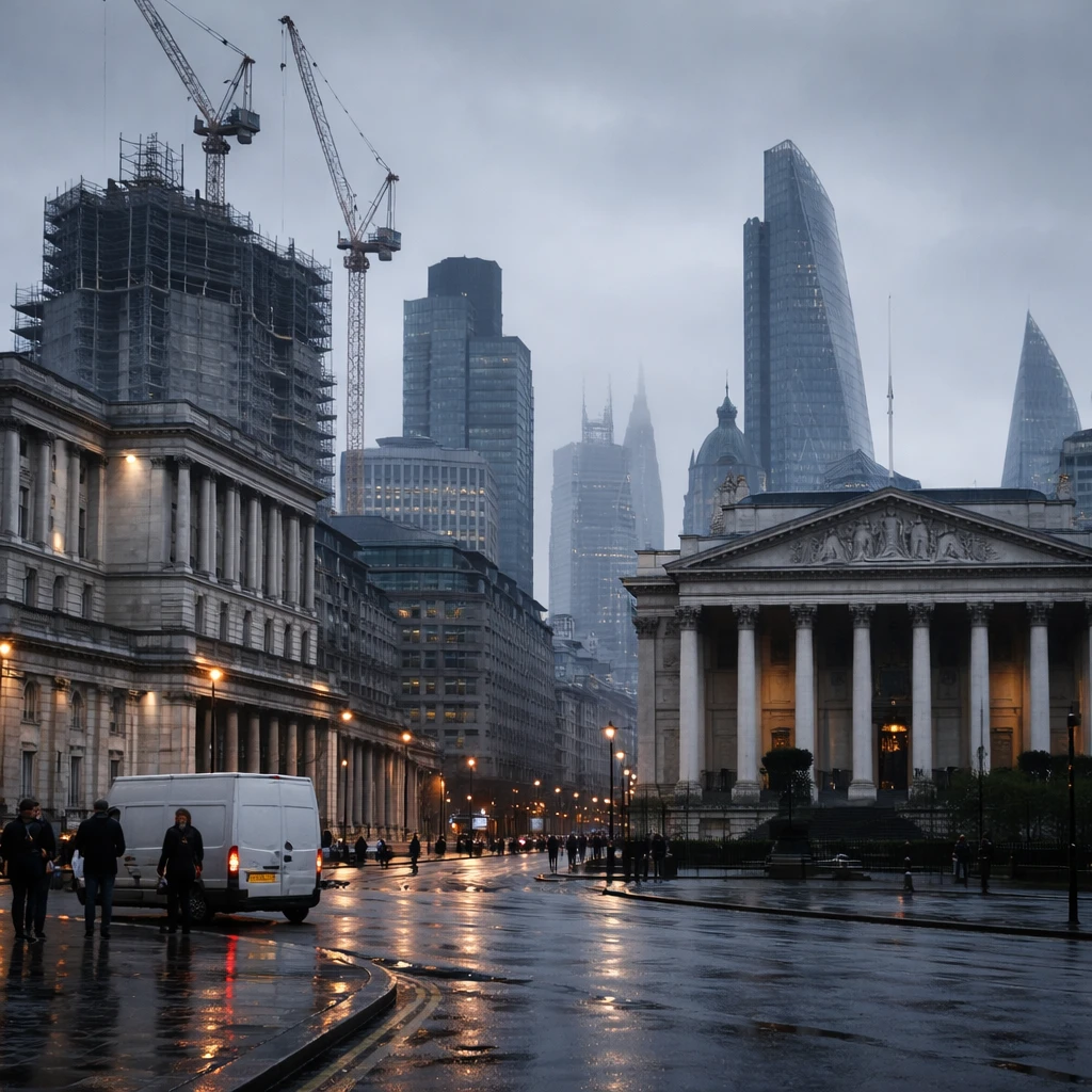 UK GDP Ends 2025 on Soft Footing as Construction and Business Investment Weaken