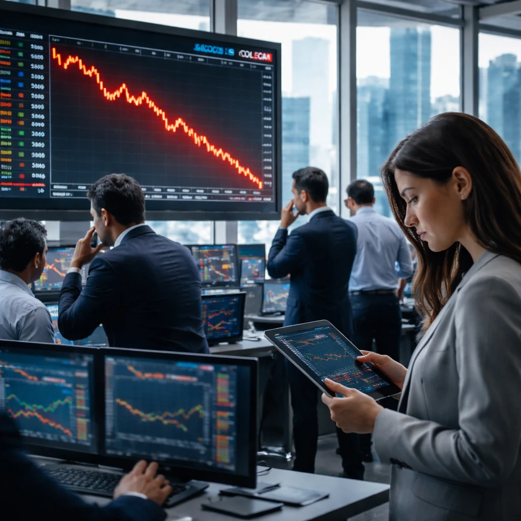 Colombian Market Ends Lower as COLCAP Drops 4.53%