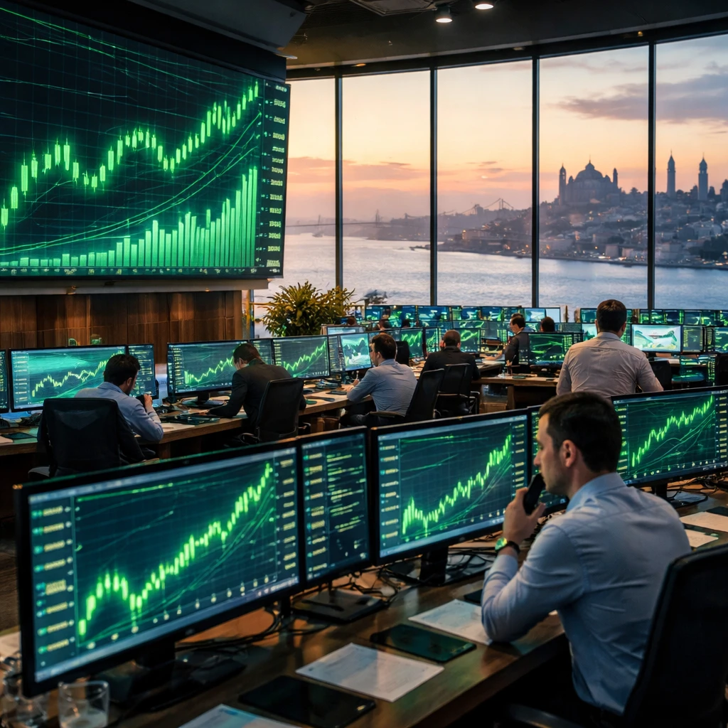 BIST 100 Climbs 2.81% as Technology, Leasing and Wood Sectors Lead Gains