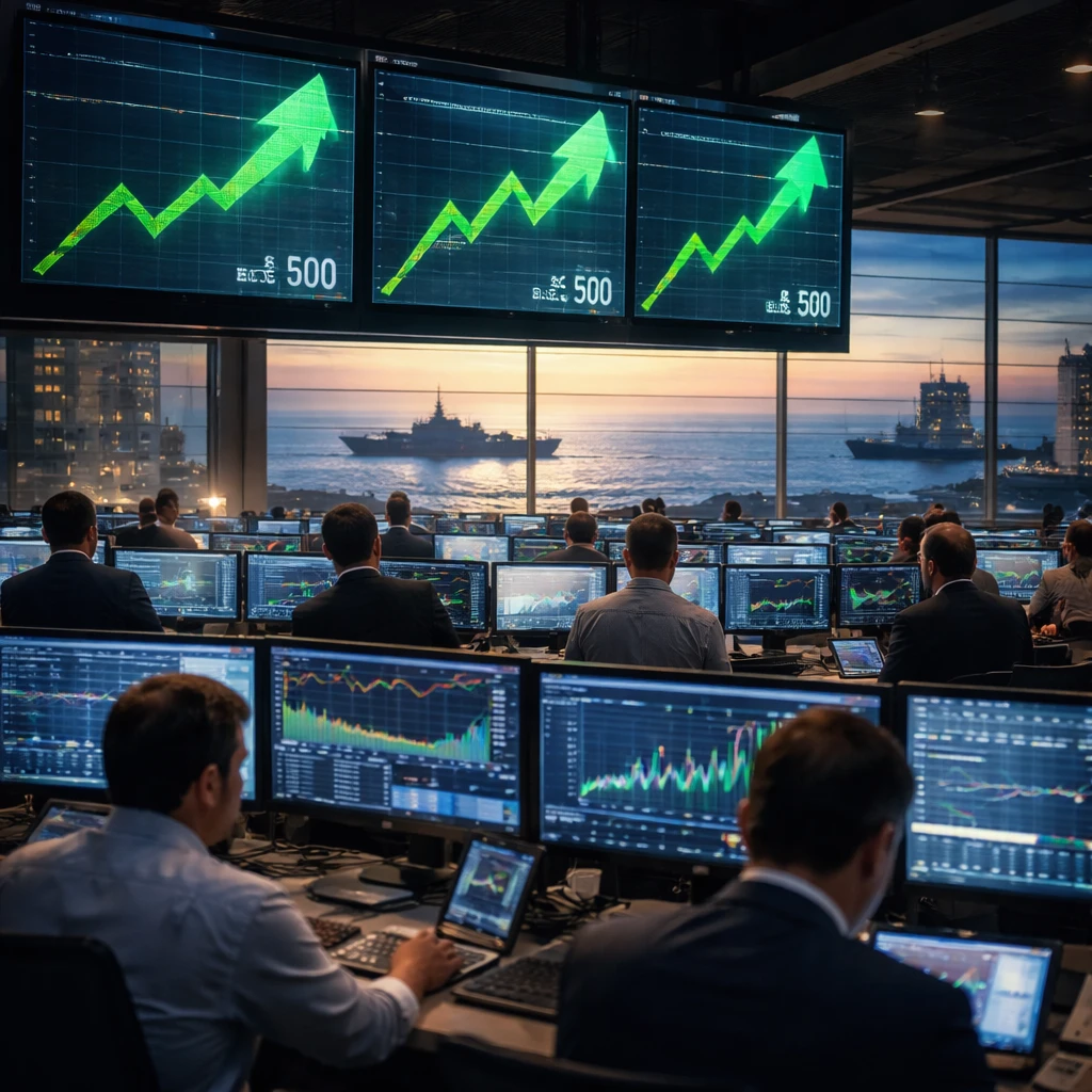 U.S. Futures Gain After Trump Pauses Operation to Reopen Strait of Hormuz