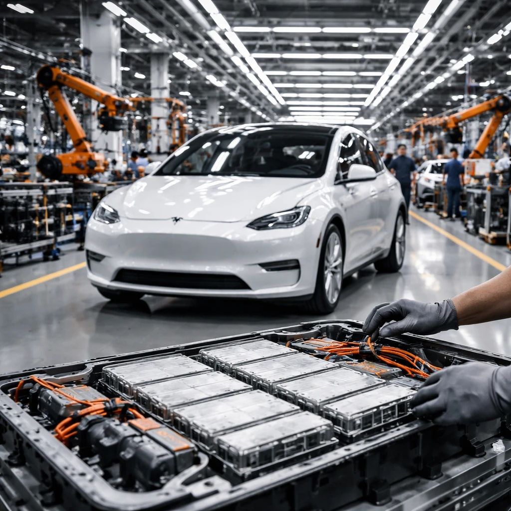 Tesla's Chinese Suppliers Jump After Strong Q2 Deliveries; Market Optimism Rises