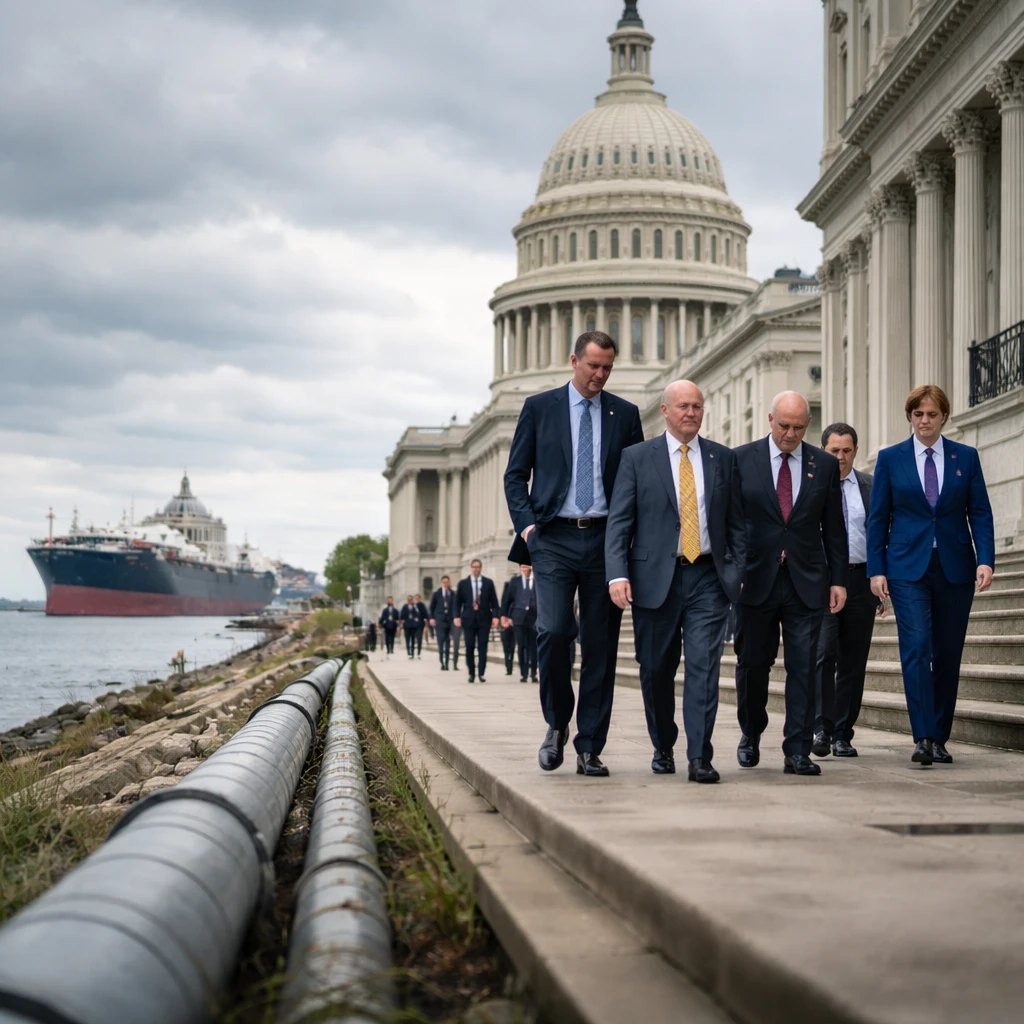 Senators Strike Bipartisan Agreement to Expand Energy Sanctions on Russia and Iran
