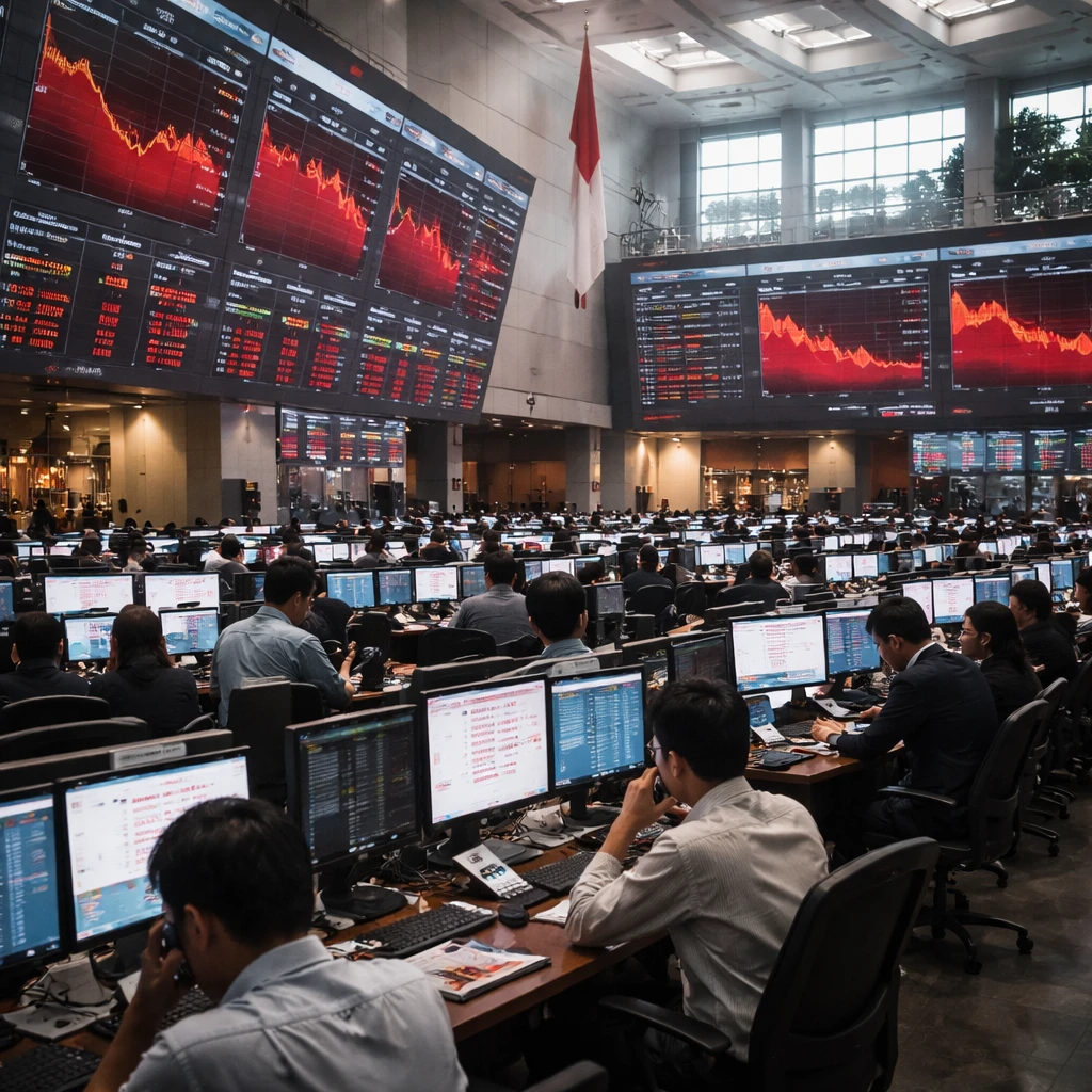 Jakarta stocks plunge as infrastructure, financials and agriculture drag IDX Composite down 3.41%