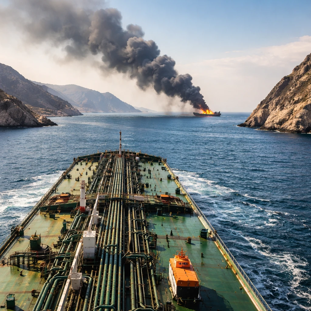 Iran Resumes Missile Strikes on Shipping in Strait of Hormuz