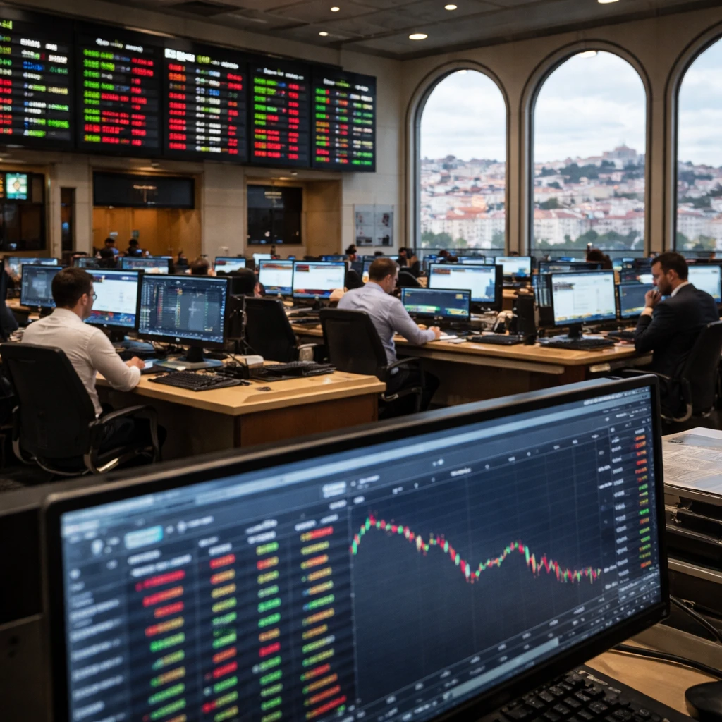 Lisbon market slips as financials, tech and utilities weigh on PSI index