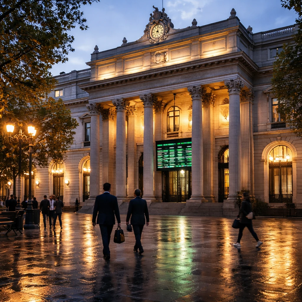 Madrid closes higher as IBEX 35 reaches record peak