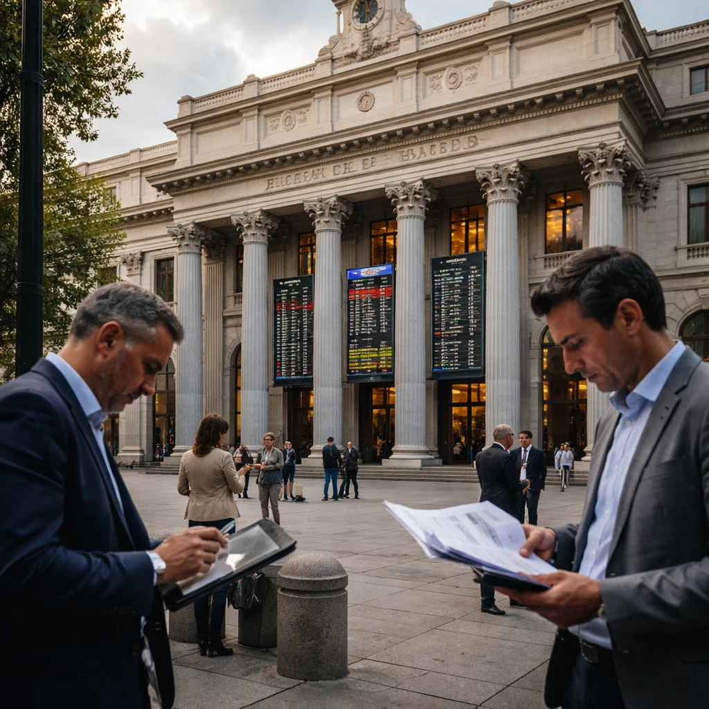 Madrid Stocks Slip as Telecoms, Construction and Consumer Services Weigh on IBEX 35