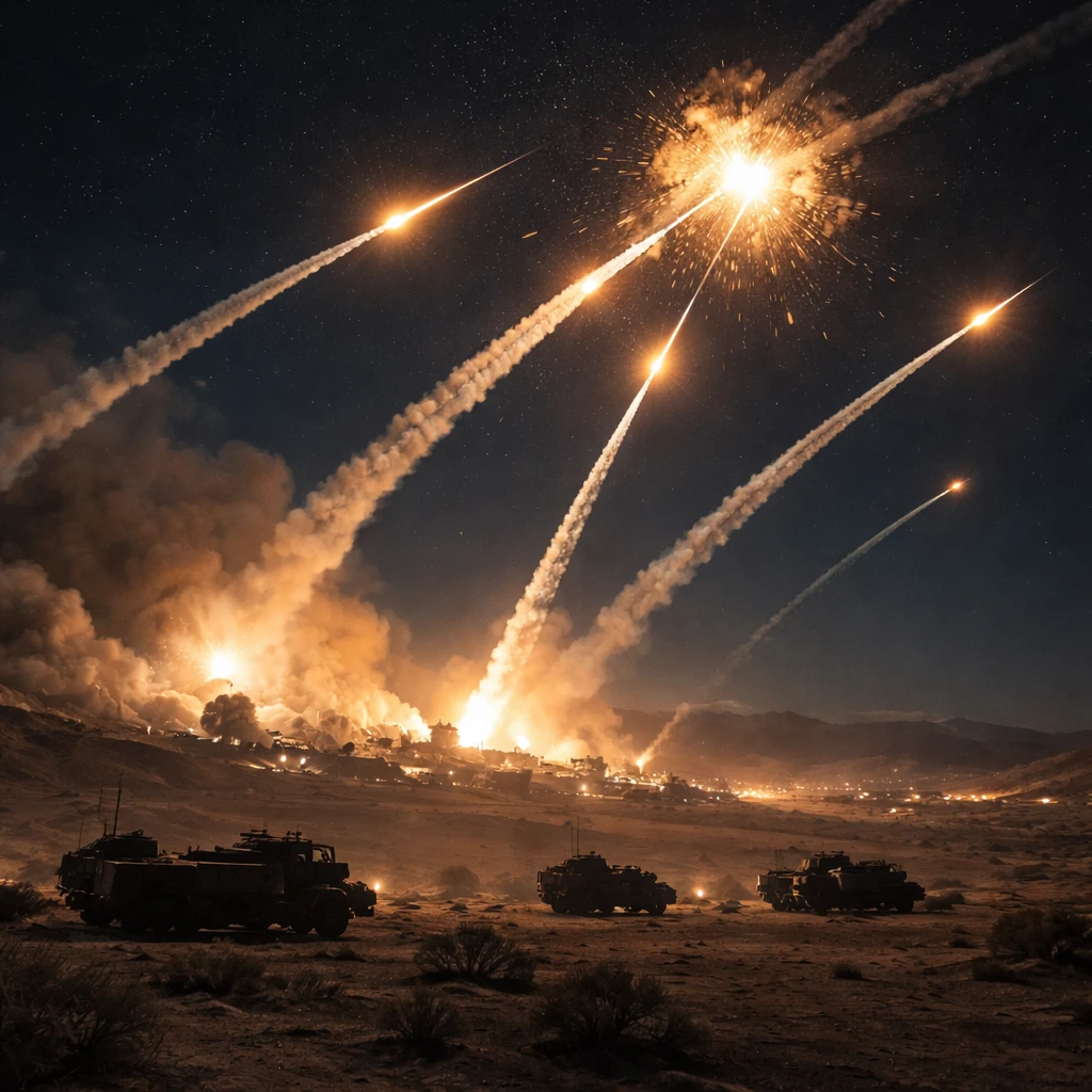 U.S. Forces Say Iranian Ballistic Missiles Were Intercepted Over Middle East