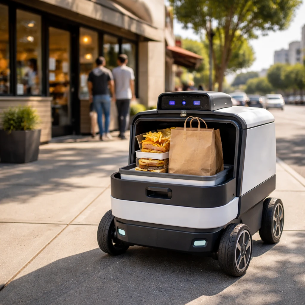 Serve Robotics Shares Jump After White Castle Teams Up for Robotic Deliveries on Uber Eats