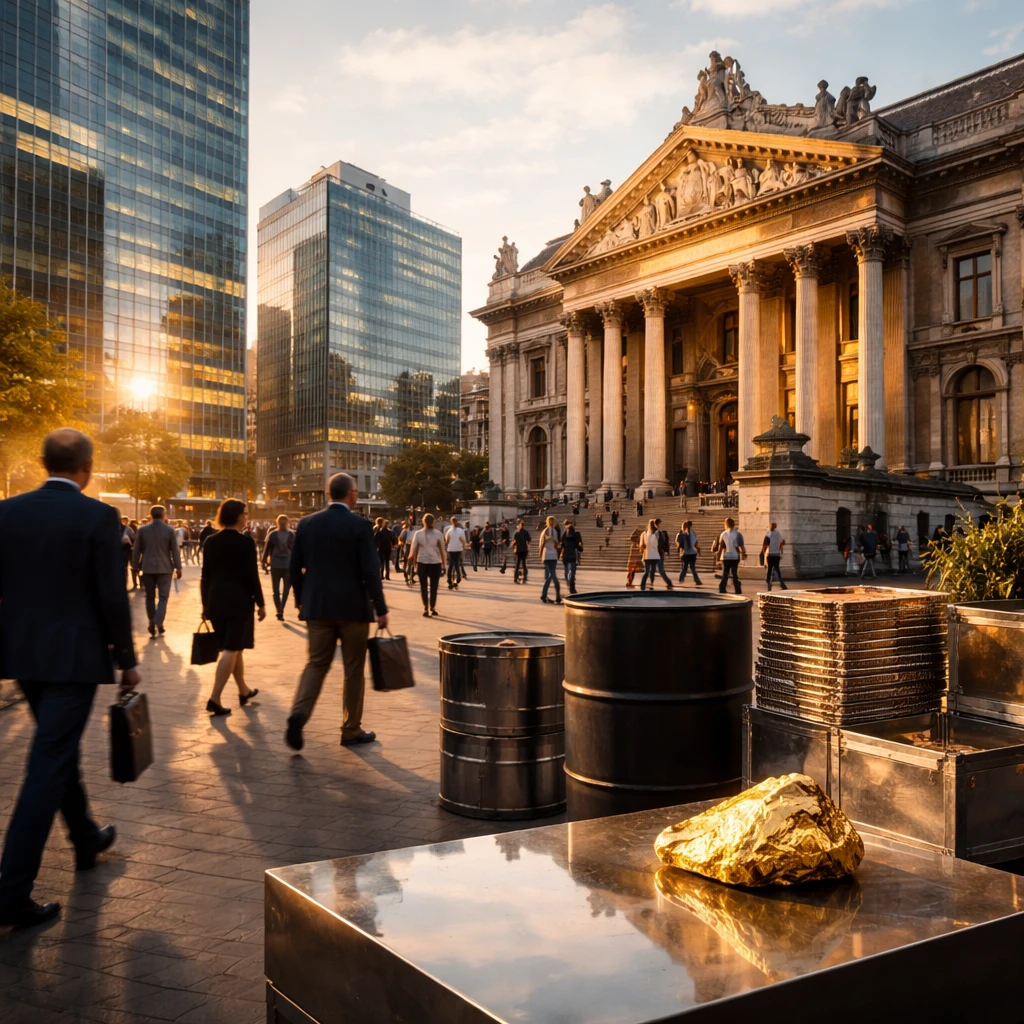 Brussels Benchmark Ends Higher as Utilities, Materials and Financials Lead Gains
