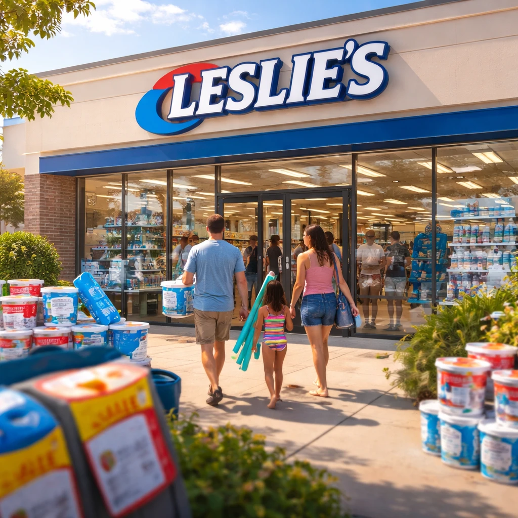 Leslie’s Shares Jump as Company Rolls Out Aggressive Value-Pricing Push for Peak Pool Season