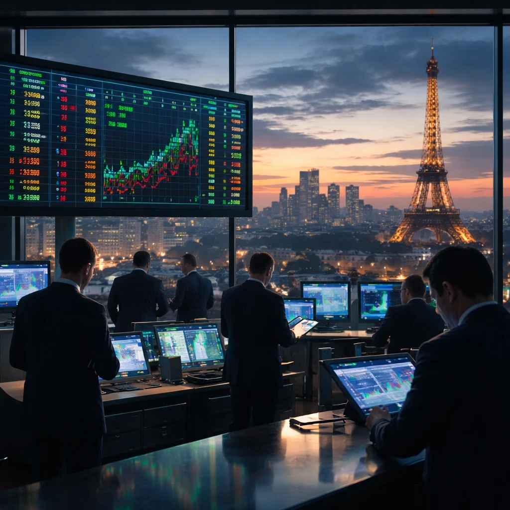 Paris Stocks Close Higher; CAC 40 Hits Three-Month Peak