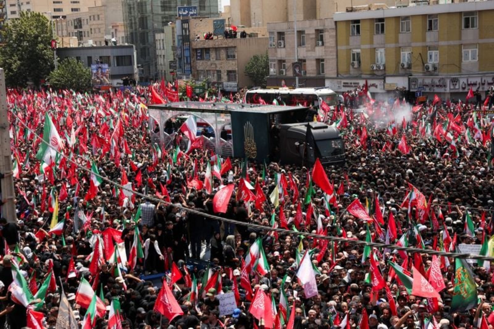 Massive Tehran Procession Demands Vengeance as Nation Mourns Khamenei