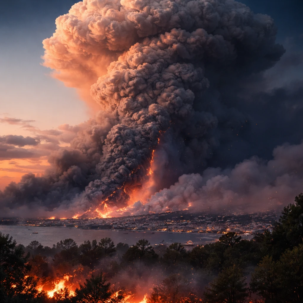 France Records Its First 'Fire-Cloud' as Wildfires Escalate During Peak Season